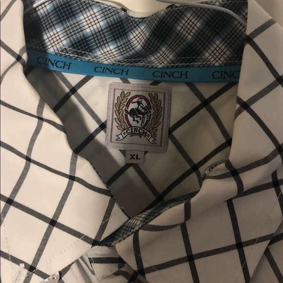 Black & White Checkered Cinch Long Sleeve - Picture 3 of 4